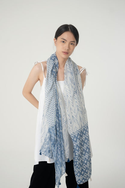 Raras-Selendang Viscose Batik Premium 90×180/Scarf/Pashmina/Shawl