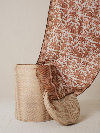 Scarf Batik 50 - Rimbun Alas - Brown | DNR