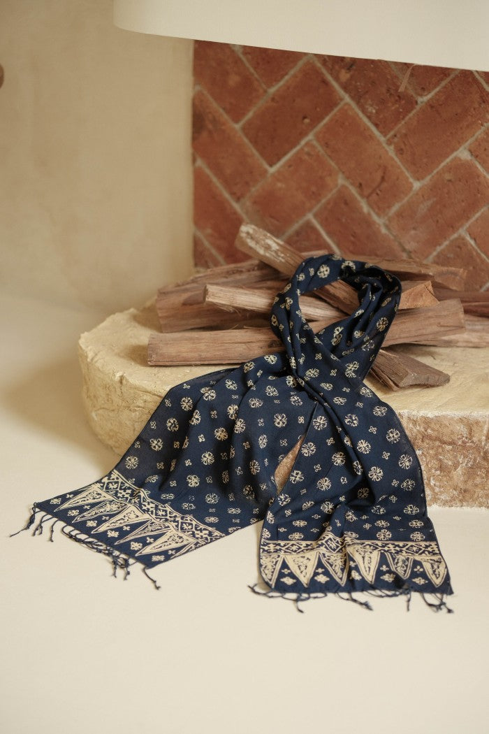 Scarf Batik Truntum - Blue | DNC