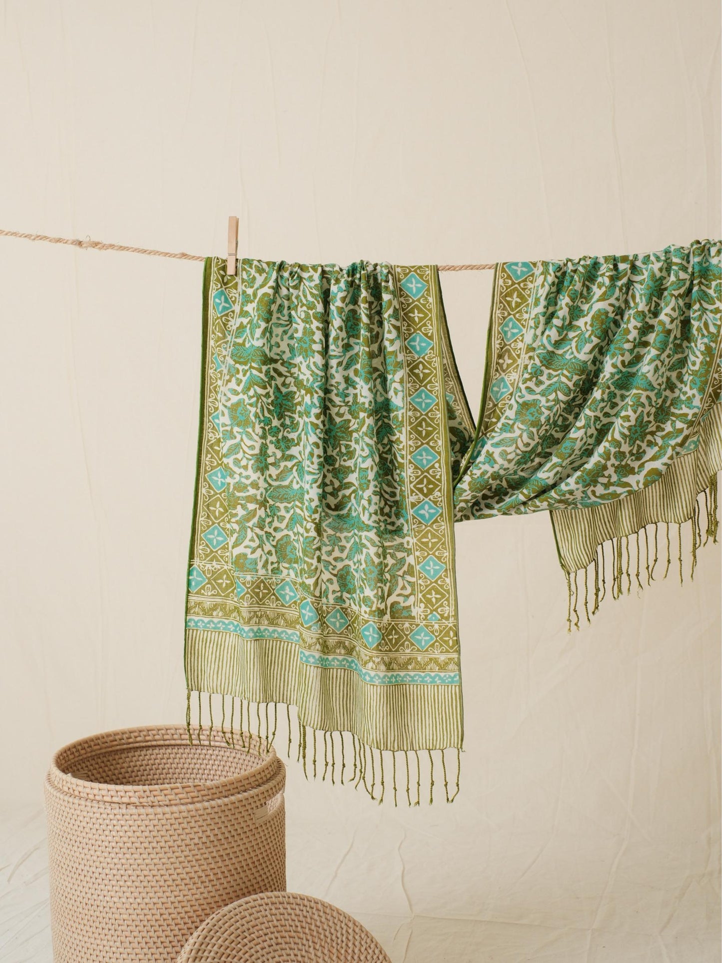 Scarf Batik 50 - Menari - Green | DNi