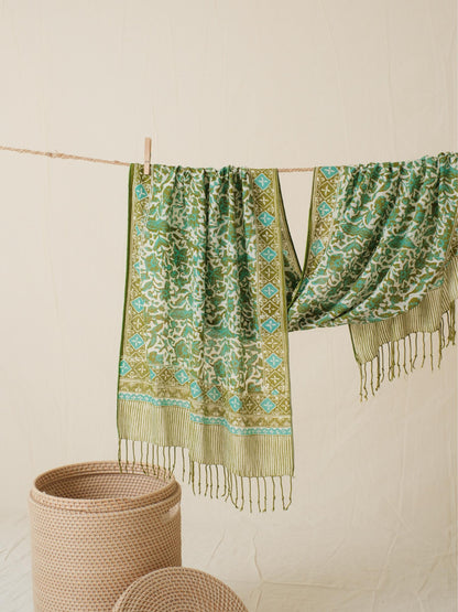 Scarf Batik 50 - Menari - Green | DNi