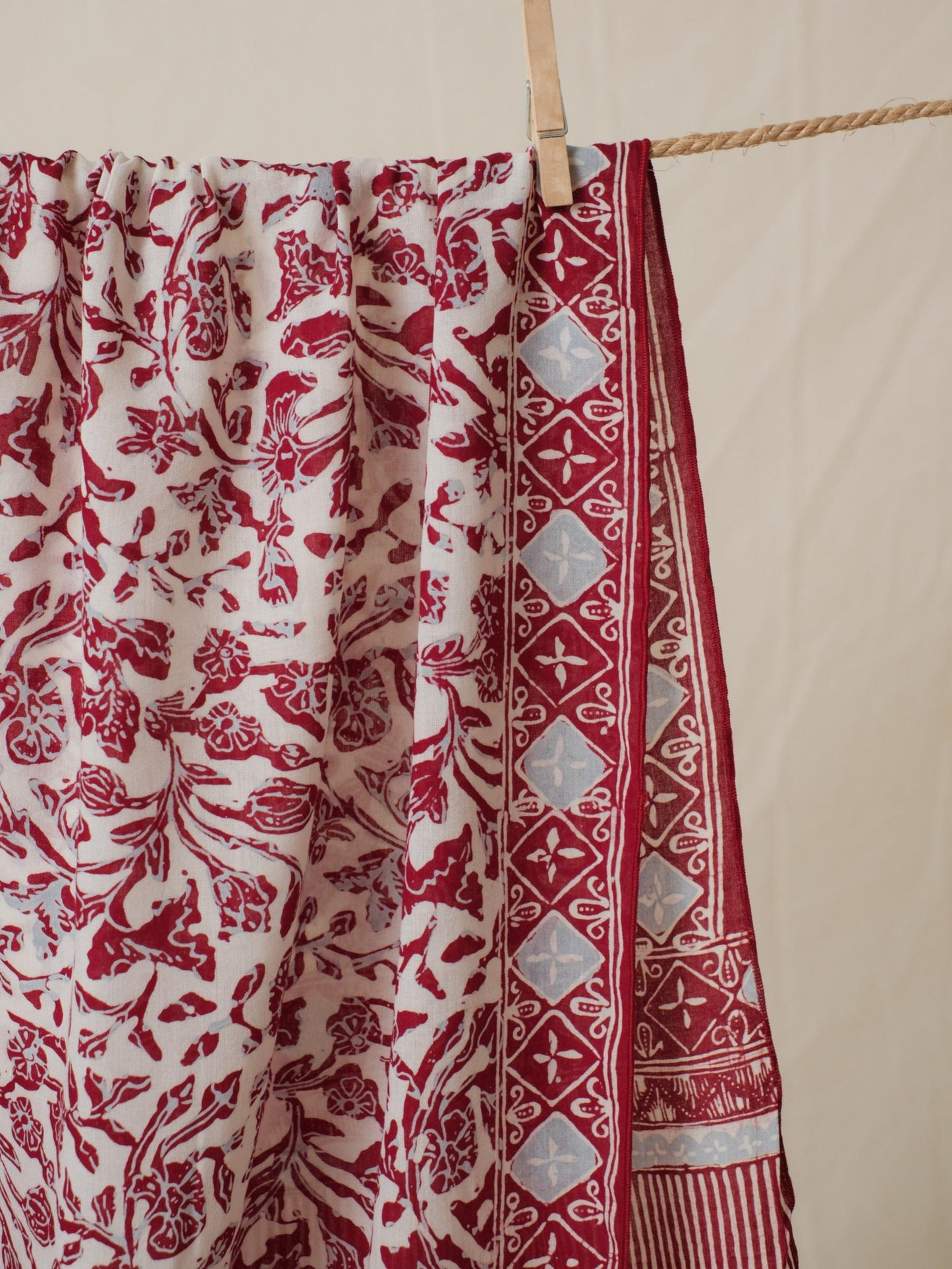 Scarf Batik 50 - Rimbun Alas - Red | DNN