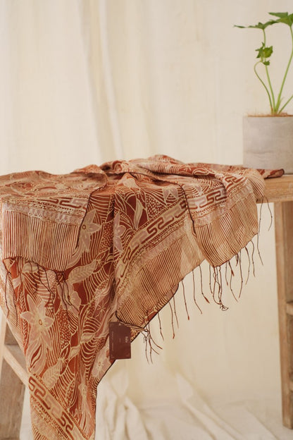 Selendang Sutra Batik - 90 - SLDG90BR08