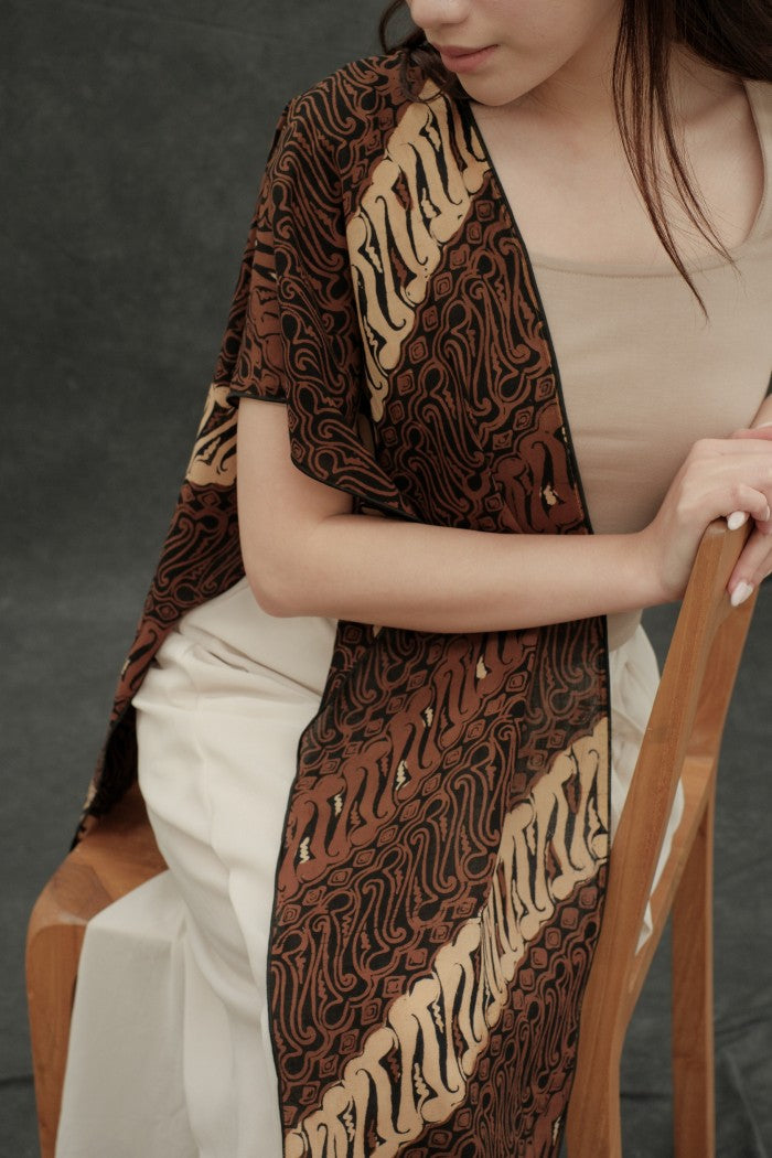 Scarf Batik Parang - Sogan | TCF