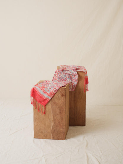 Scarf Batik Apusan - Menari - Pink | DNA