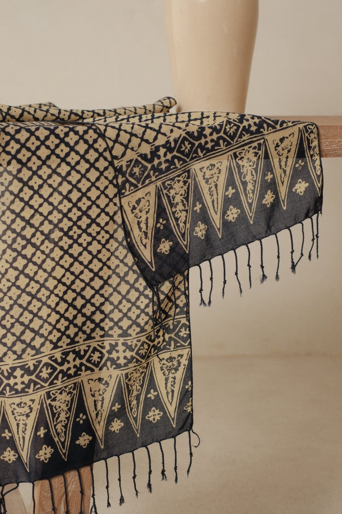 Scarf Batik Wora Wori - Blue | DNC