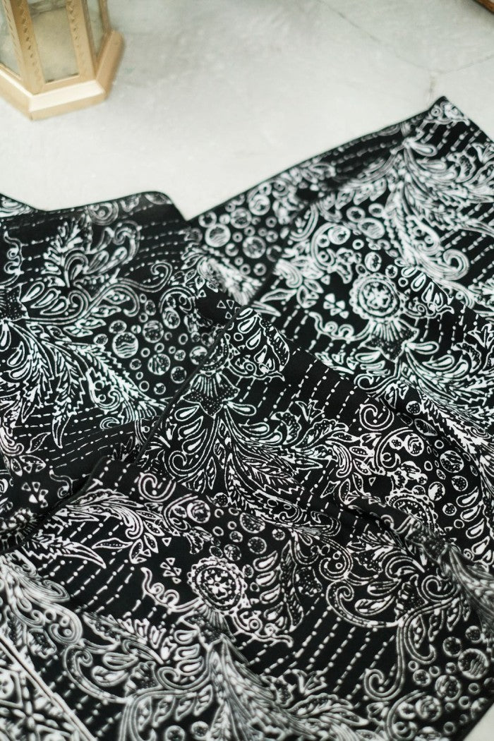 Scarf Batik E74 Black