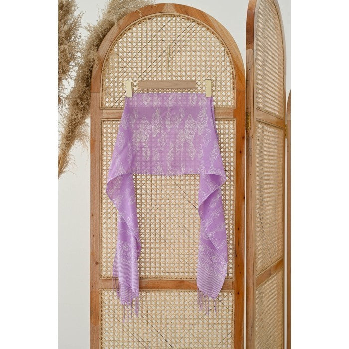 Scarf Batik J11 Purple