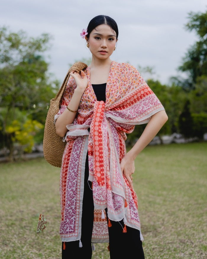 (DEFECT SALE)- Jayanti Red Outer