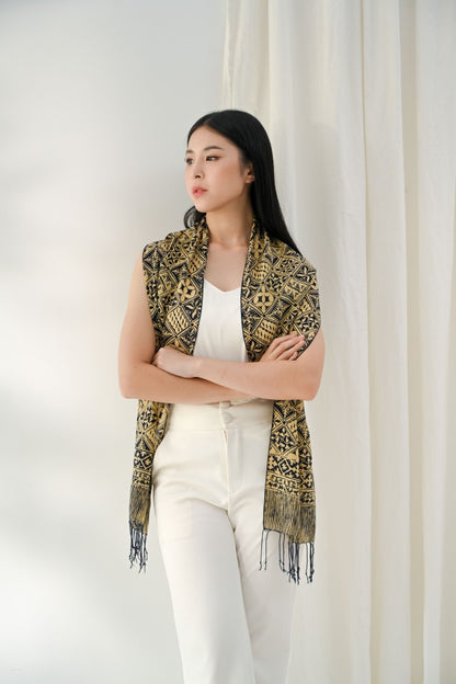 Scarf Batik Tambal - Blue | DNC