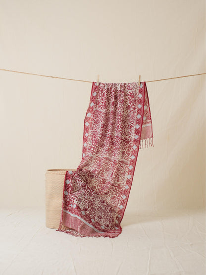 Scarf Batik 50 - Menari - Red | DNN