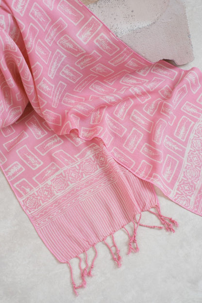 Scarf Batik AB4 Pink