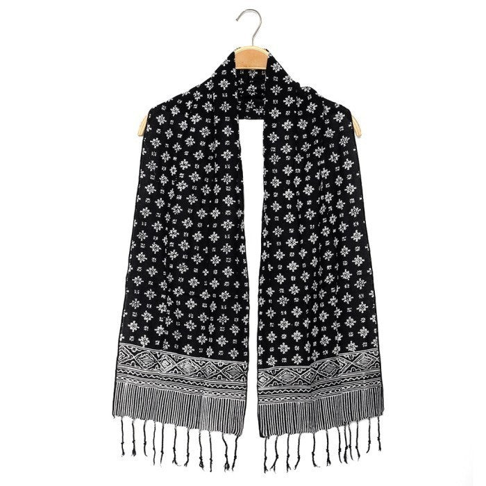 Scarf Batik E51 Black