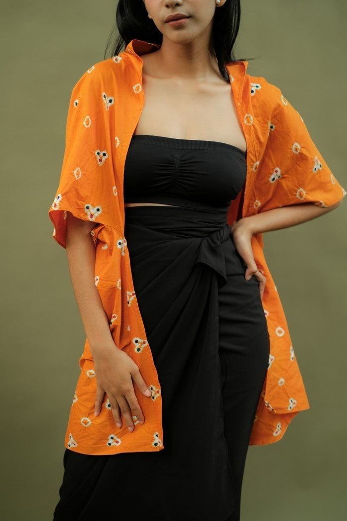 Manika Outer - Orange
