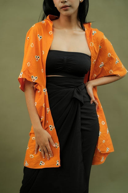 Manika Outer - Orange