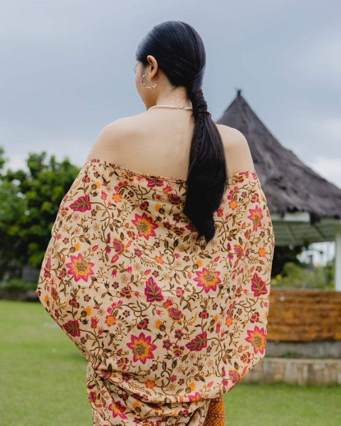 Sekar Orange Batik Outer