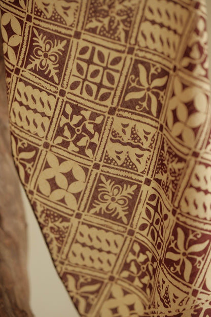 Scarf Batik Tambal - Brown | DNR