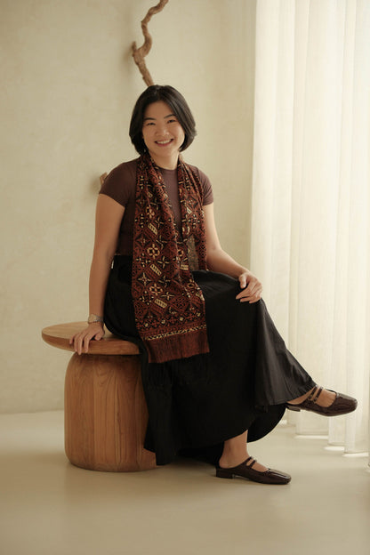 Scarf Batik Tambal - Sogan | DNF