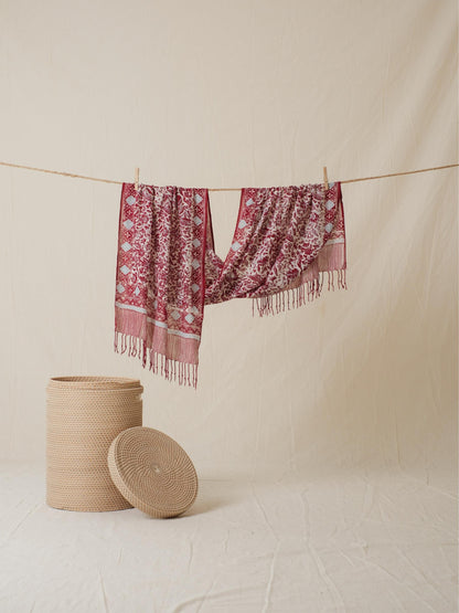 Scarf Batik 50 - Menari - Red | DNN