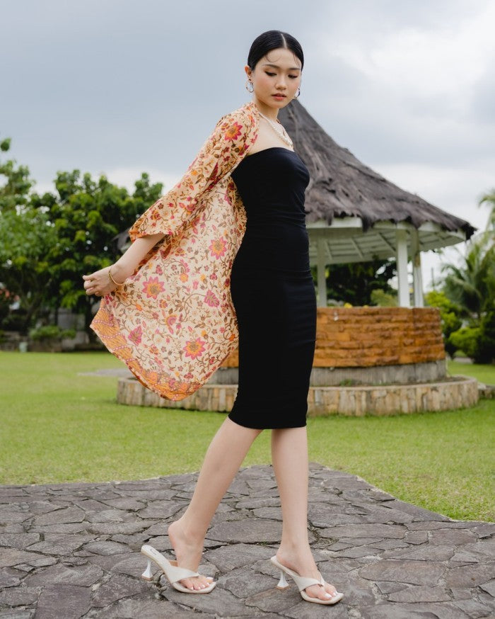 Sekar Orange Batik Outer
