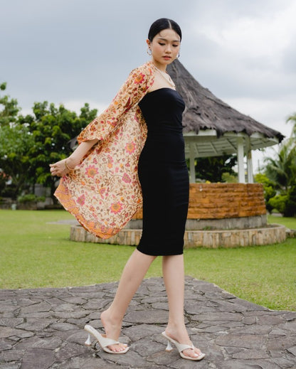 Sekar Orange Batik Outer