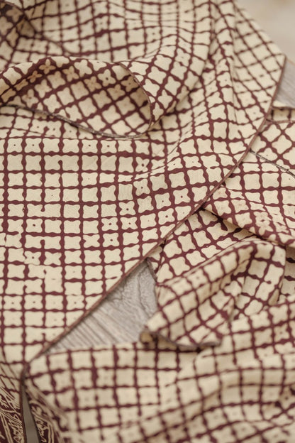 Scarf Batik Wora Wori - Brown | DNR