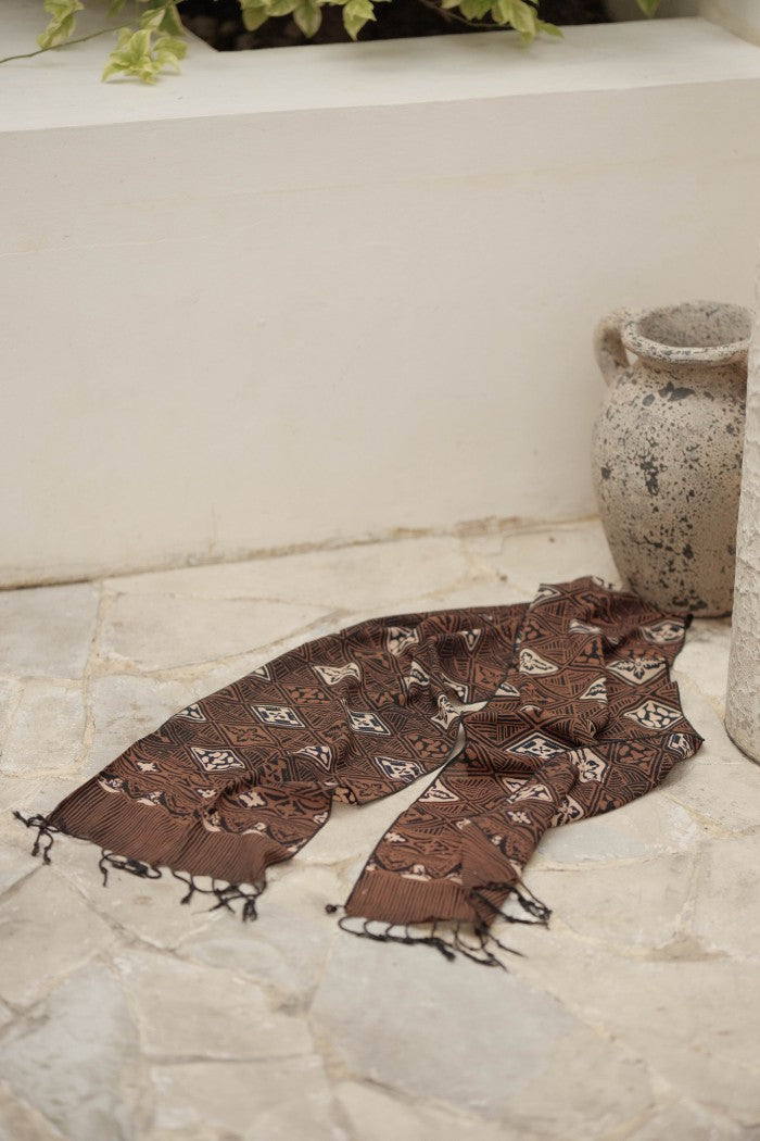 Scarf Batik Wajik - Sogan | TCF