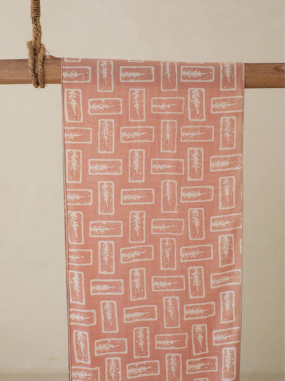 Batik Ratu - Scarf Batik L4 Kotak - Cream