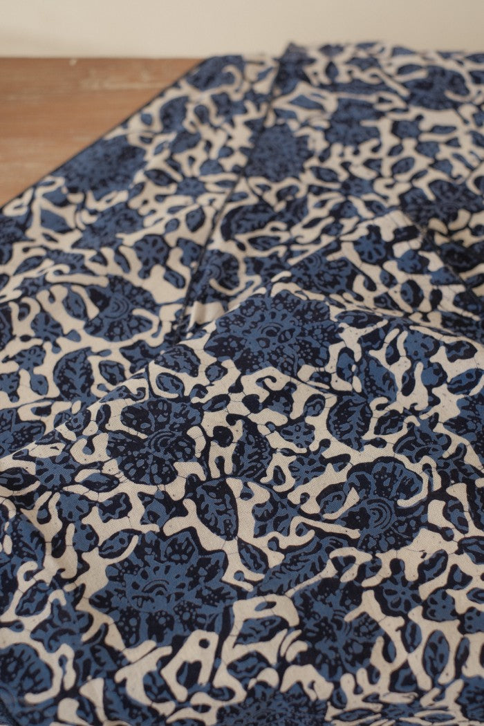 Scarf Batik Apusan - Orchid - Blue | DNC