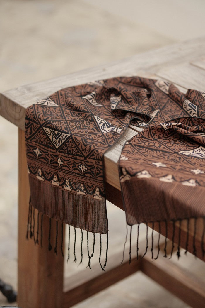 Scarf Batik Sido - Sogan | TCF