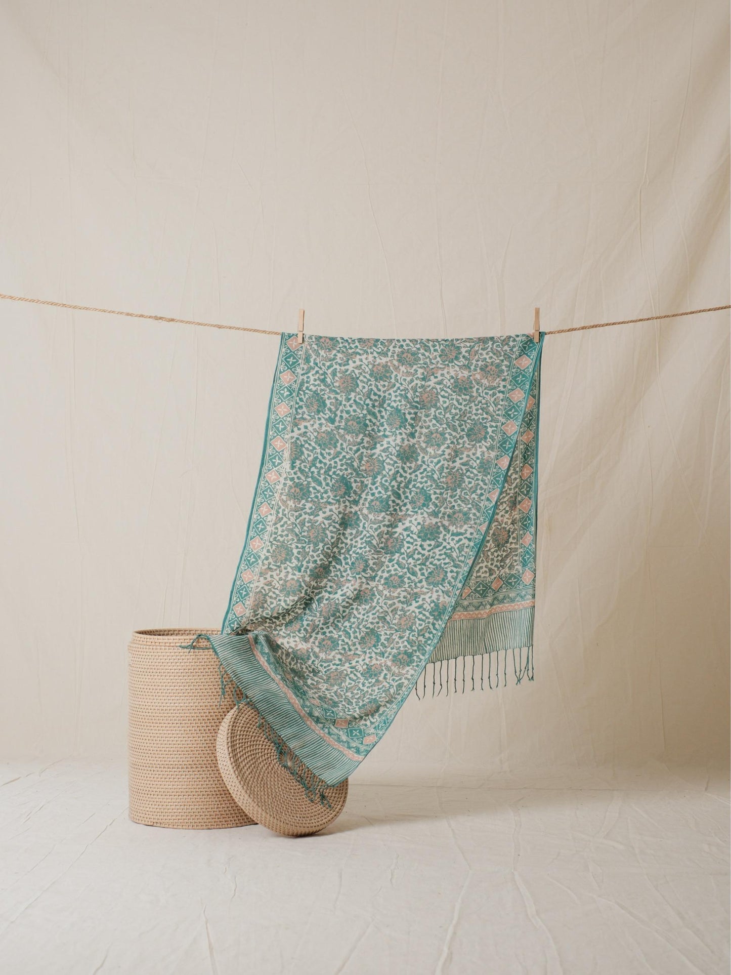 Scarf Batik 50 - Semilir - Toska | DNS