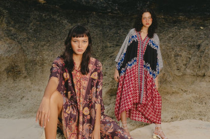 Amira Kaftan Dress Batik 14