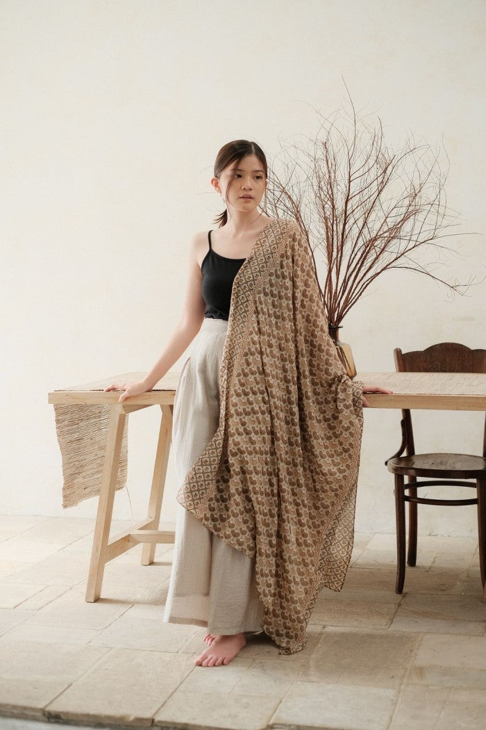 Pasha Brown Shawl