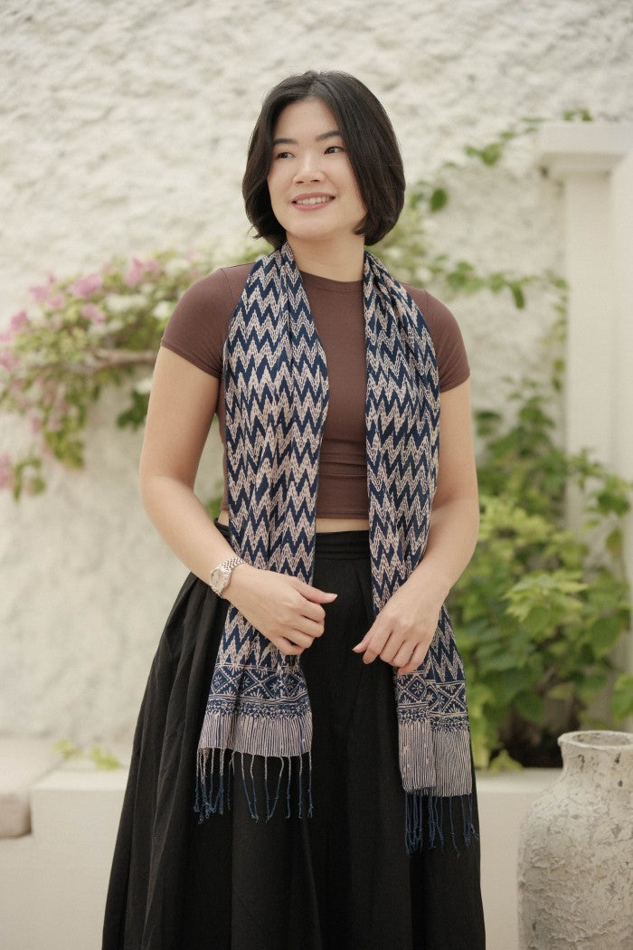 Scarf Batik Rang Rang - Blue | DNC