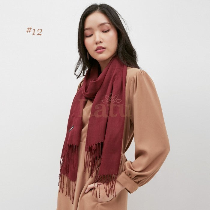 Cashmere Pashmina #12/Syal Musim Dingin/Syal Winter/Scarf/Selendang