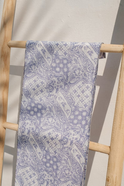 Scarf Batik TCGR Sekar Jagad Grey