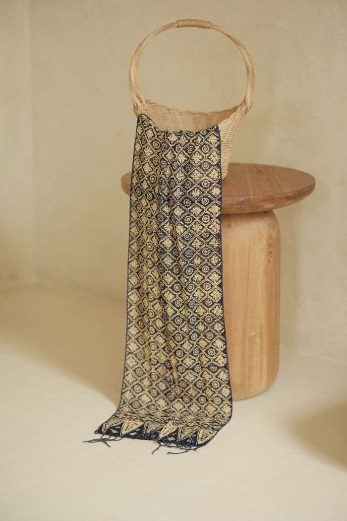 Scarf Batik Songket - Black | DNE