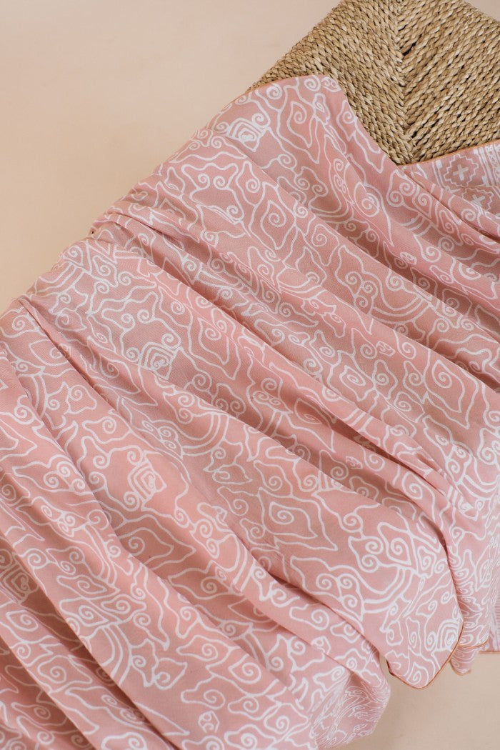 Selendang Batik TCL Mega Mendung Cream - 80