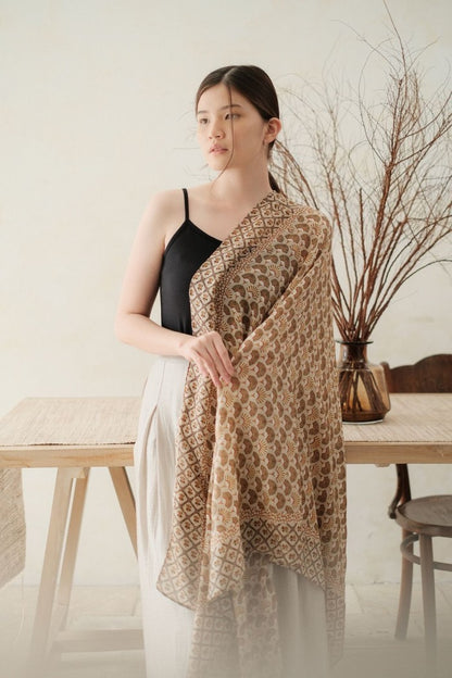 Pasha Brown Shawl