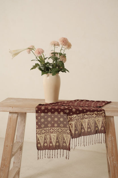 Scarf Batik Truntum - Brown | DNR
