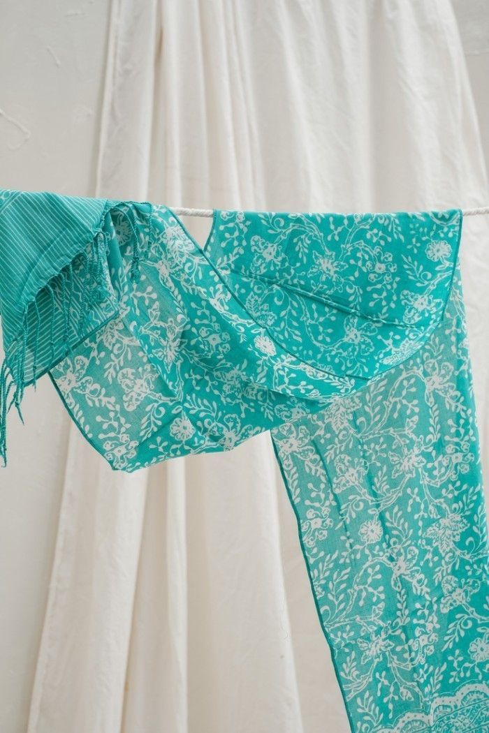 Scarf Batik S80 Tosca