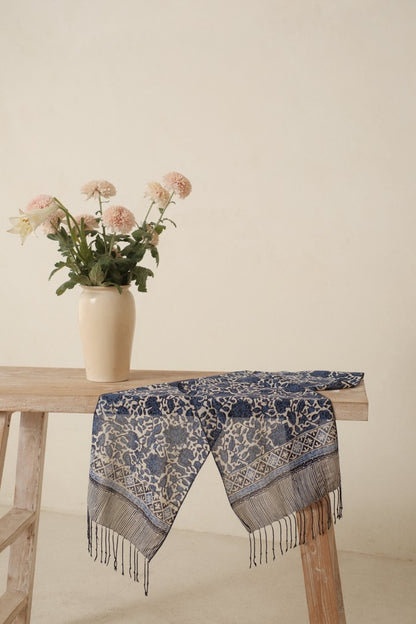 Scarf Batik Apusan - Orchid - Blue | DNC