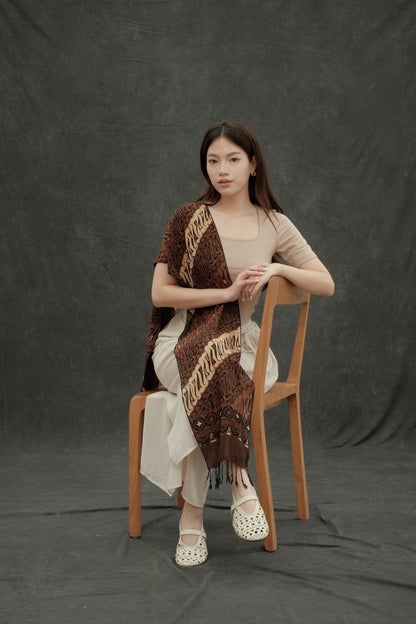 Scarf Batik Parang - Sogan | TCF