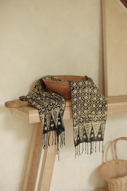Scarf Batik Songket - Black | DNE