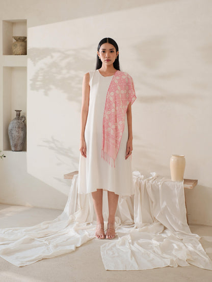 Scarf Batik TCA Kawung 1 Pink