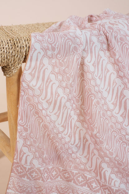 Selendang Batik TCL Parang Cream - 80