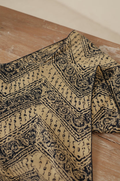 Scarf Batik Parang Kelok - Blue | DNC