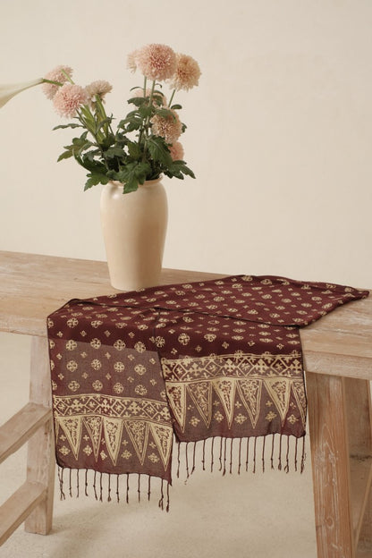 Scarf Batik Truntum - Brown | DNR