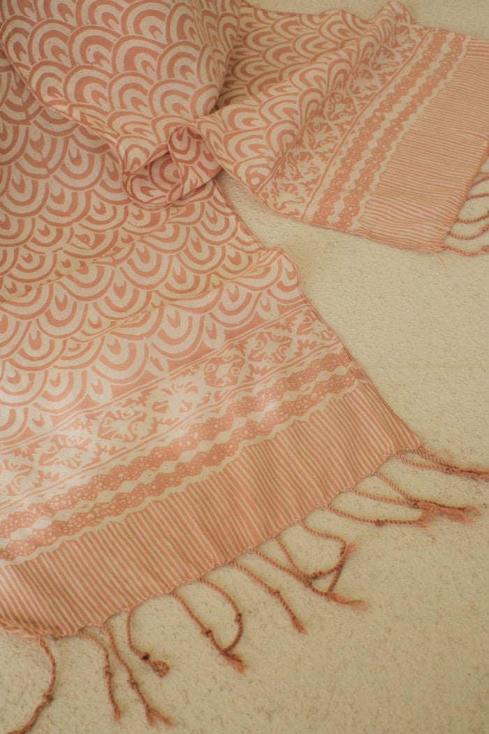 Scarf Batik TCL Ombak Cream