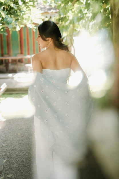 Manika Outer - Blue Grey